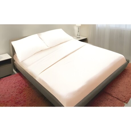 Acolchado Cotton Flor 2 plazas sommier 3D Blanco