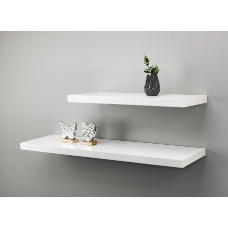 Estante Flotante Abild 120X24 Blanco