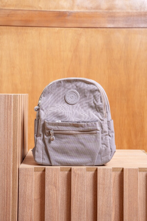 Mochila Mediana. MARRON CLARO