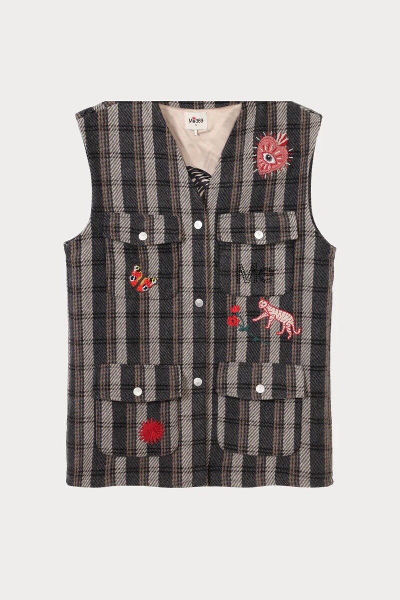 VEST DE ABRIGO Negro