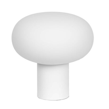 LÁMPARA DE MESA METAL-Y-VIDRIO BLANCO ML251005/6