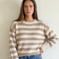 Imagen de Sweater Rayado - Mocha