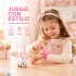 Auto a Control Remoto con Pulsera y Cápsula de Guardado Rosa 1