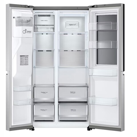 Heladera LG LS66XSC 637 Lts Inox con Dispenser Heladera LG LS66XSC 637 Lts Inox con Dispenser