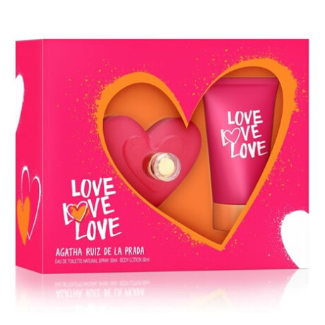 PACK PERFUME AGATHA LOVE EDT 50ml + BODY PACK PERFUME AGATHA LOVE EDT 50ml + BODY