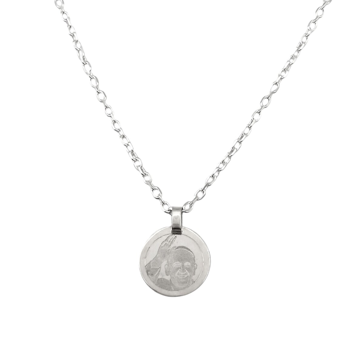 Dije Papa Juan Pablo II-Plata 925-Sin Piedra-CP3071 - sinpiedra 