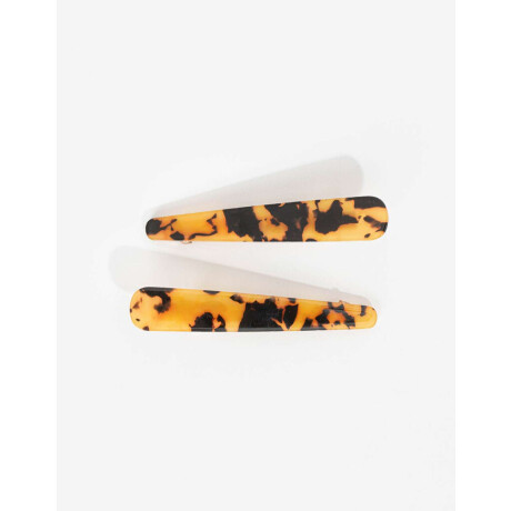 Set De Horquillas Carey Marron Carey