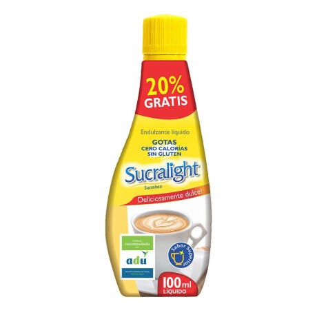 Edulcorante Sucralight Líquido 100Ml 001