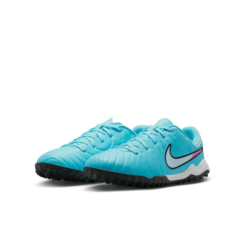 CHAMPIONES NIKE JR LEGEND 10 ACADEMY TF Niños DV4351-401 Turquesa-rosado
