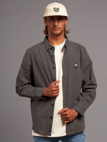 CAMISA RUSTY BARDEN GRIS