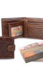 BILLETERA CUERO VULCANO WHISKY