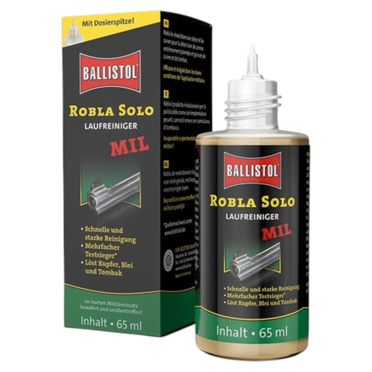 Limpiador De Caño Para Armas Ballistol 65ml 