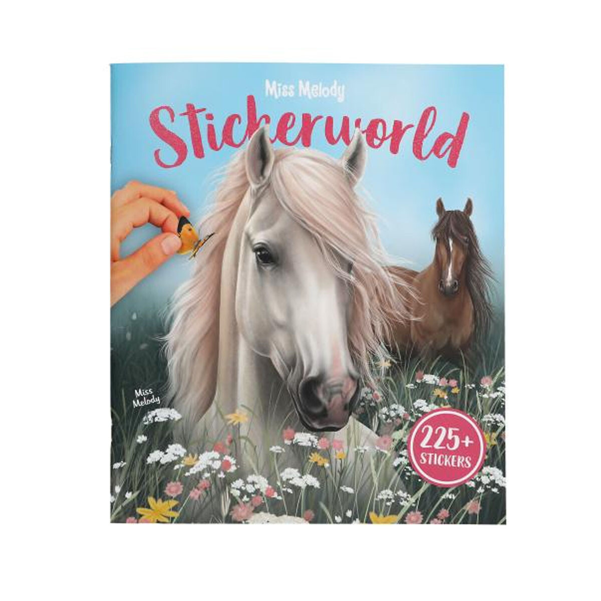 Libro de Stickers Miss Melody Stickerworld Top Model 