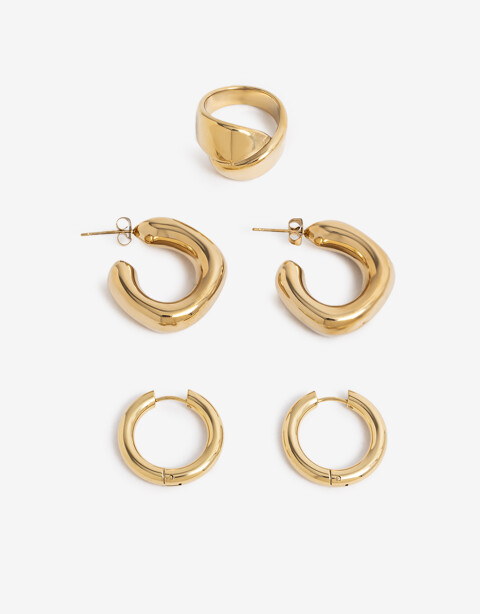 Bijouterie Set Metal Bijouterie Set, Acero - Dorado