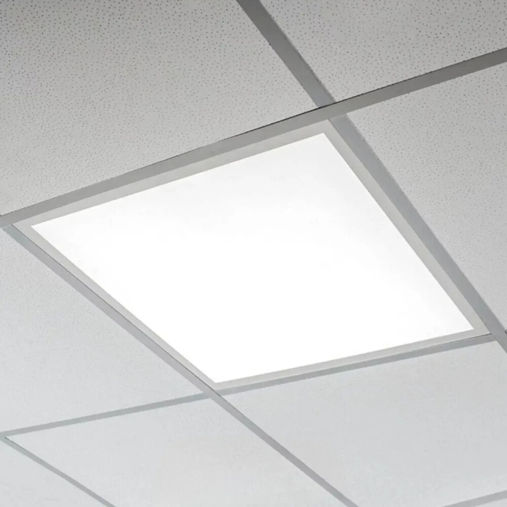 Plafones Cuadrados Promo X4 Unidades Led Luz Fría 60x60cm Plafones Cuadrados Promo X4 Unidades Led Luz Fría 60x60cm