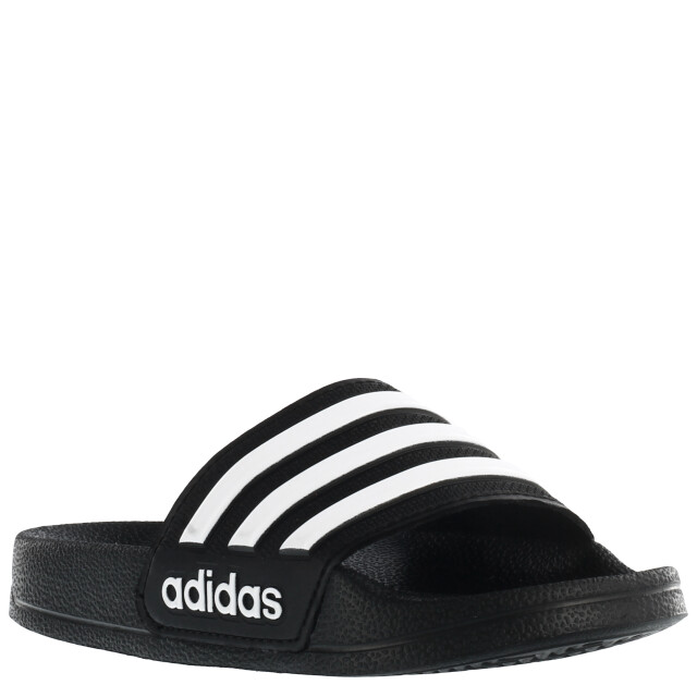 Chanclas Infantiles Adidas Adilette Shower Negro - Blanco