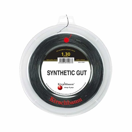 Rollo De Encordado Kirschbaum Synthetic Gut 1.30 Negro 1.30