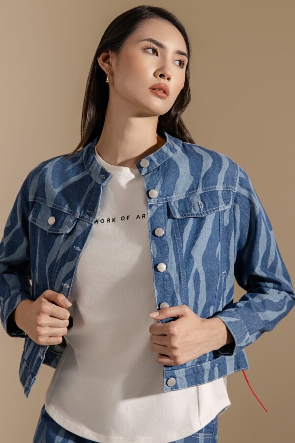 Campera Estampada. Campera Estampada.