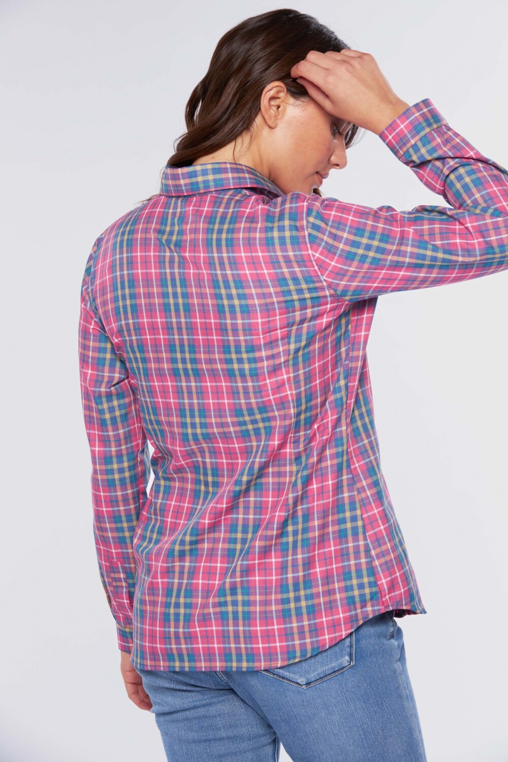 CAMISA CUADROS Rosa