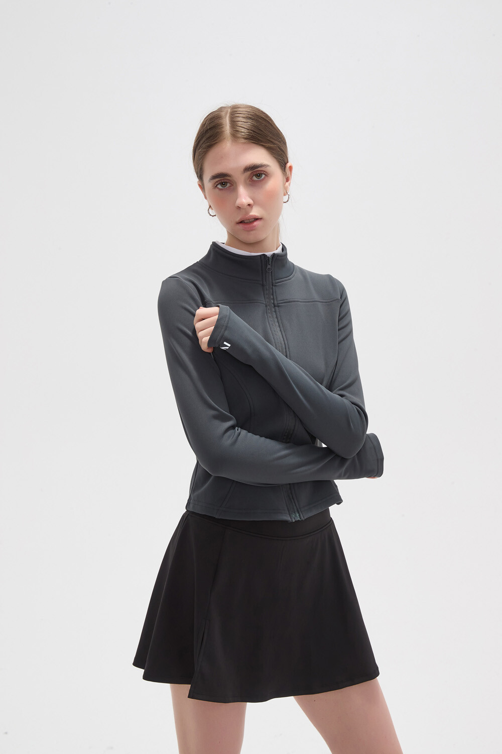 Campera Palua Gris Oscuro