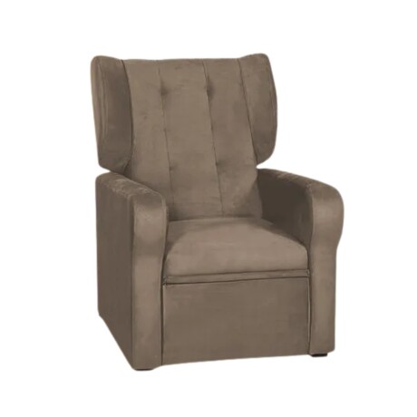 SOFÁ SILLÓN POLTRONA BUTACA RECLINABLE MARRON