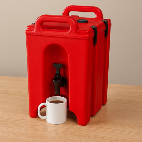 Contenedor Isotérmico 5.7 Litros Rojo Ladrillo Contenedor Isotérmico 5.7 Litros Rojo Ladrillo