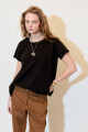 REMERA SOFT Negro