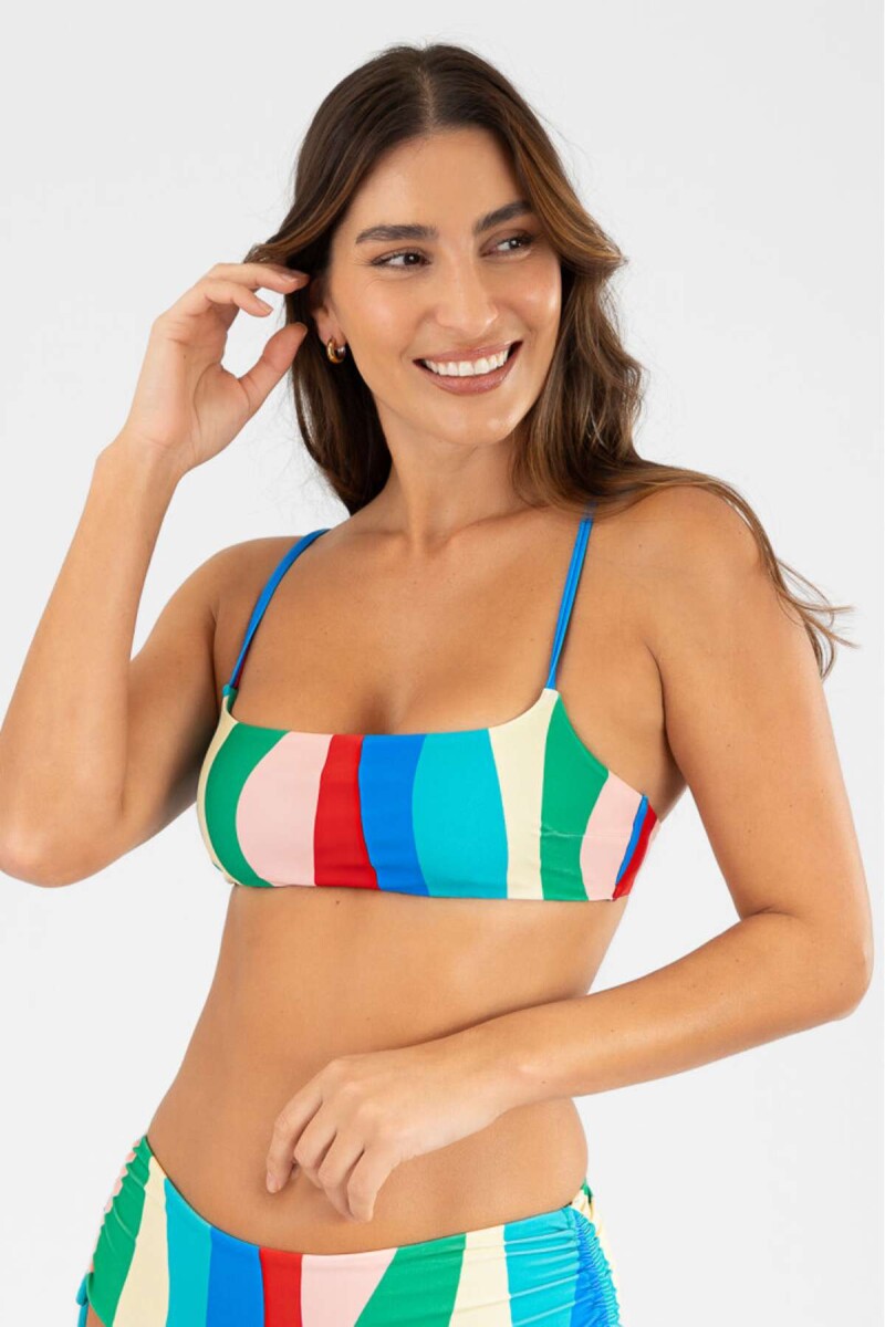 Top marcela new est. - Clown stripe 