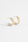 Aros acero mystic dorado
