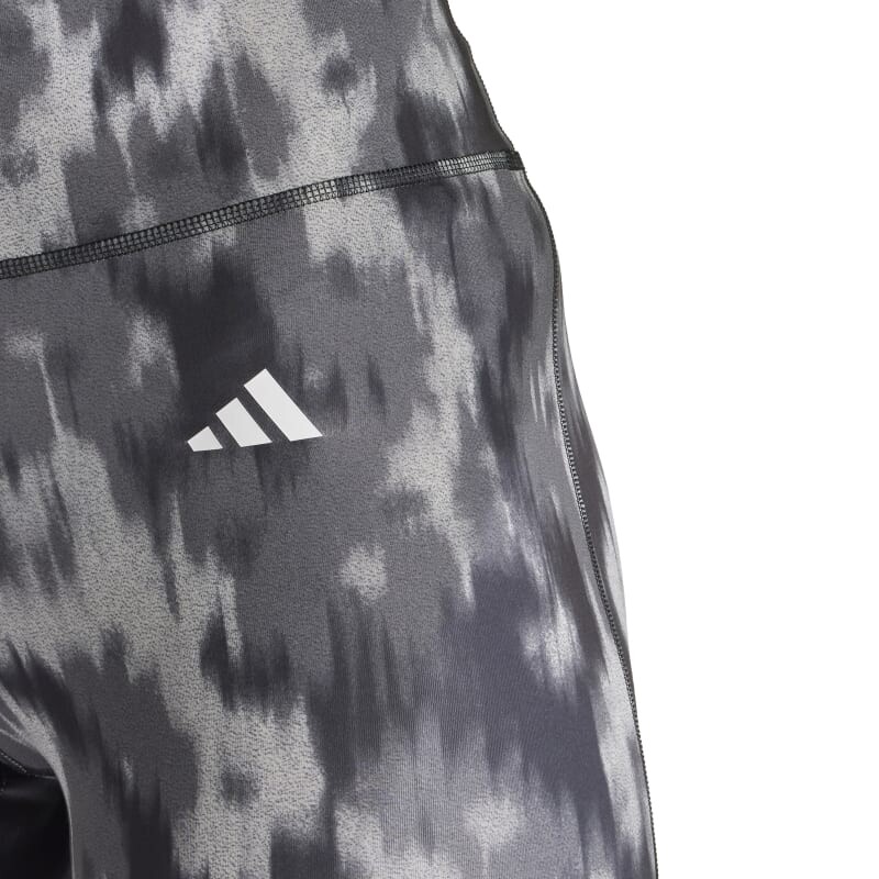 Calza Adidas Flower Optime Essentials Tie-Dye Gris