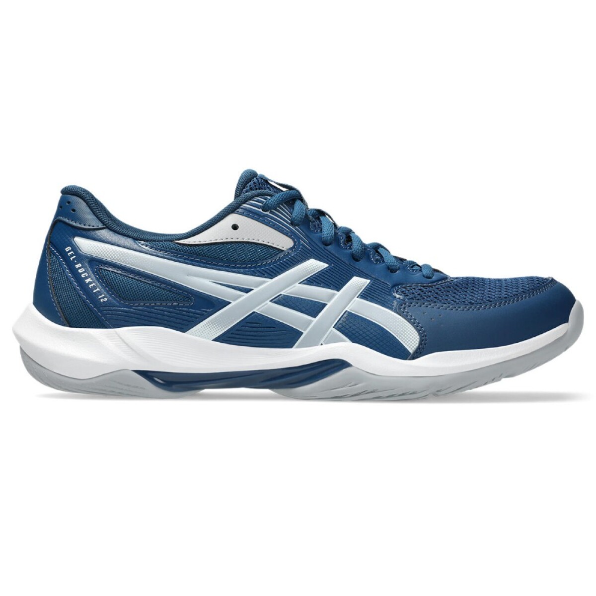 Zapatillas Voley Gel-Rocket 12 Hombre - Mako Blue/piedmont Grey 