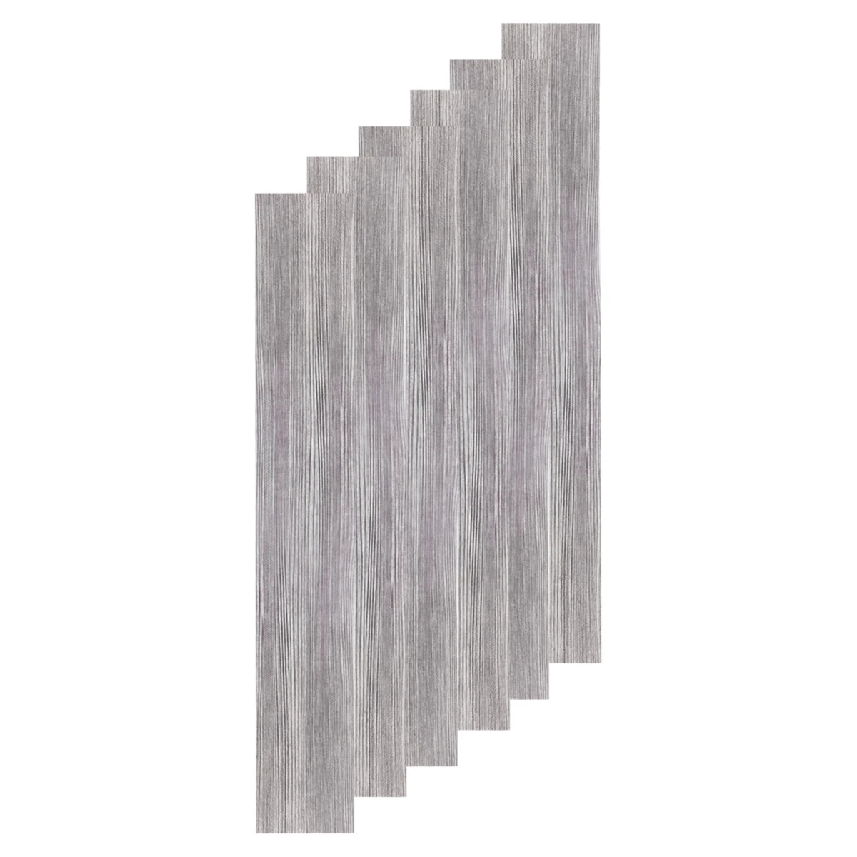Piso Flotante Vinilico 10 M2 Diseño Madera Tabla De Pegar ® - Variante Color Gris 2 