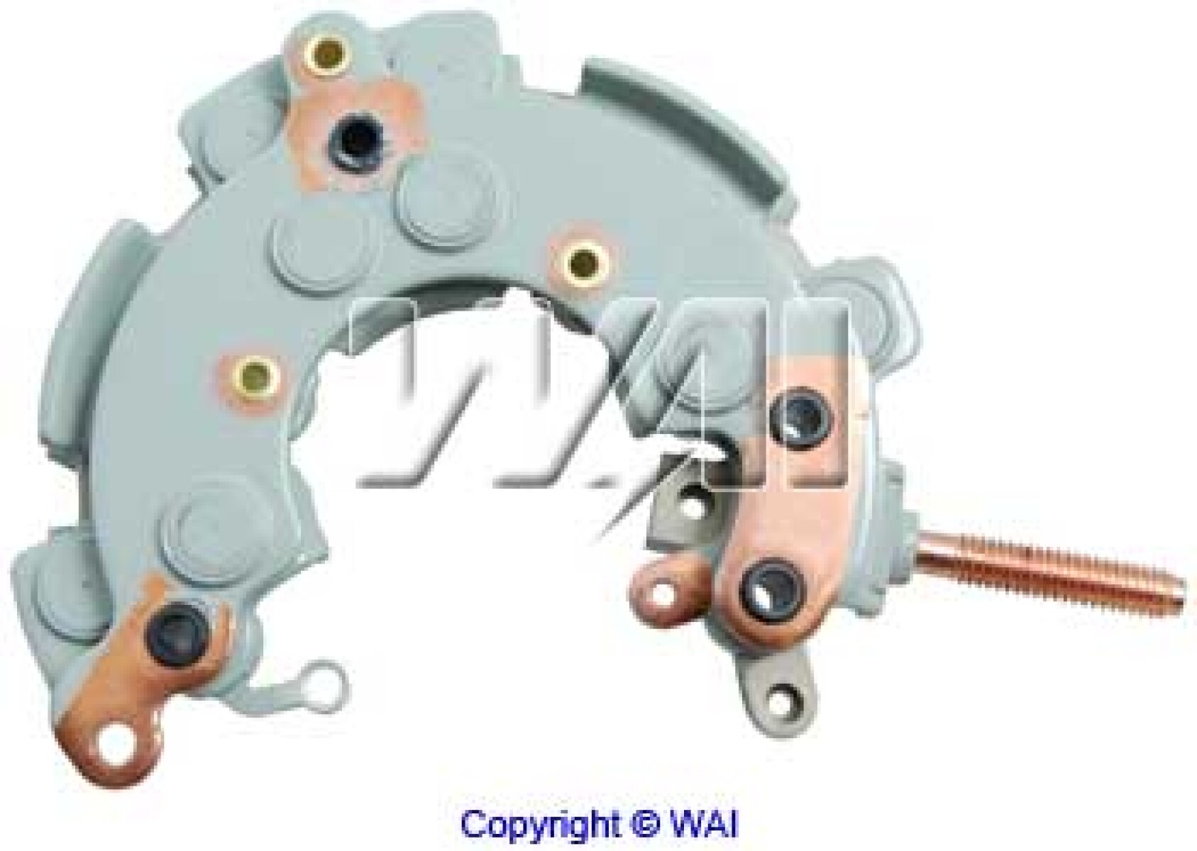 PLACA RECTIFICADORA - N.DENSO CATERPILLAR TRANSPO 