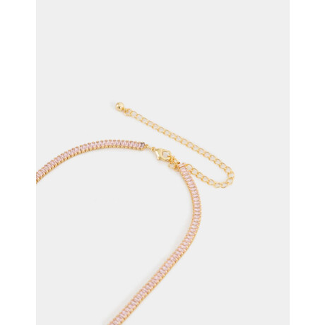 Collares Cortos Bañada en Oro Dorado