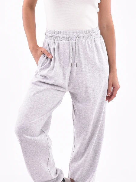 PANTALON CHANA GRIS MELANGE M