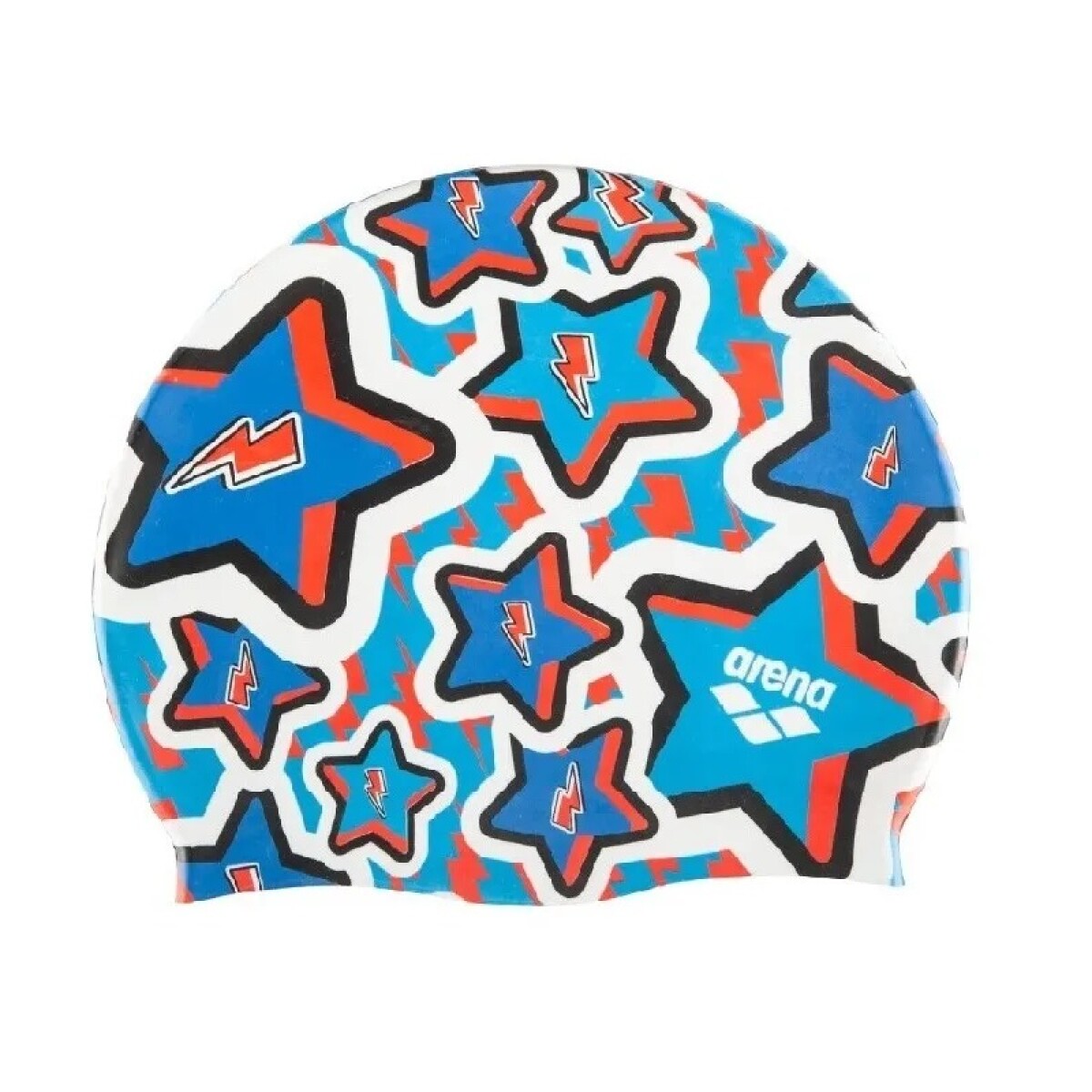 Gorra De Natación ARENA Print JR - Estrella Azul 