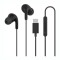 XIAOMI EARPHONES TYPE C Auriculares Cableados XIAOMI Conexión Tipo C Con Micrófono - Black