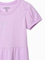 VESTIDO NIÑA MOÑA LILA