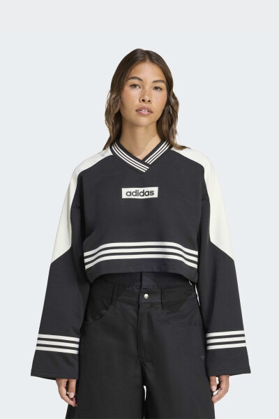 CREW SWEATSHIRT Negro
