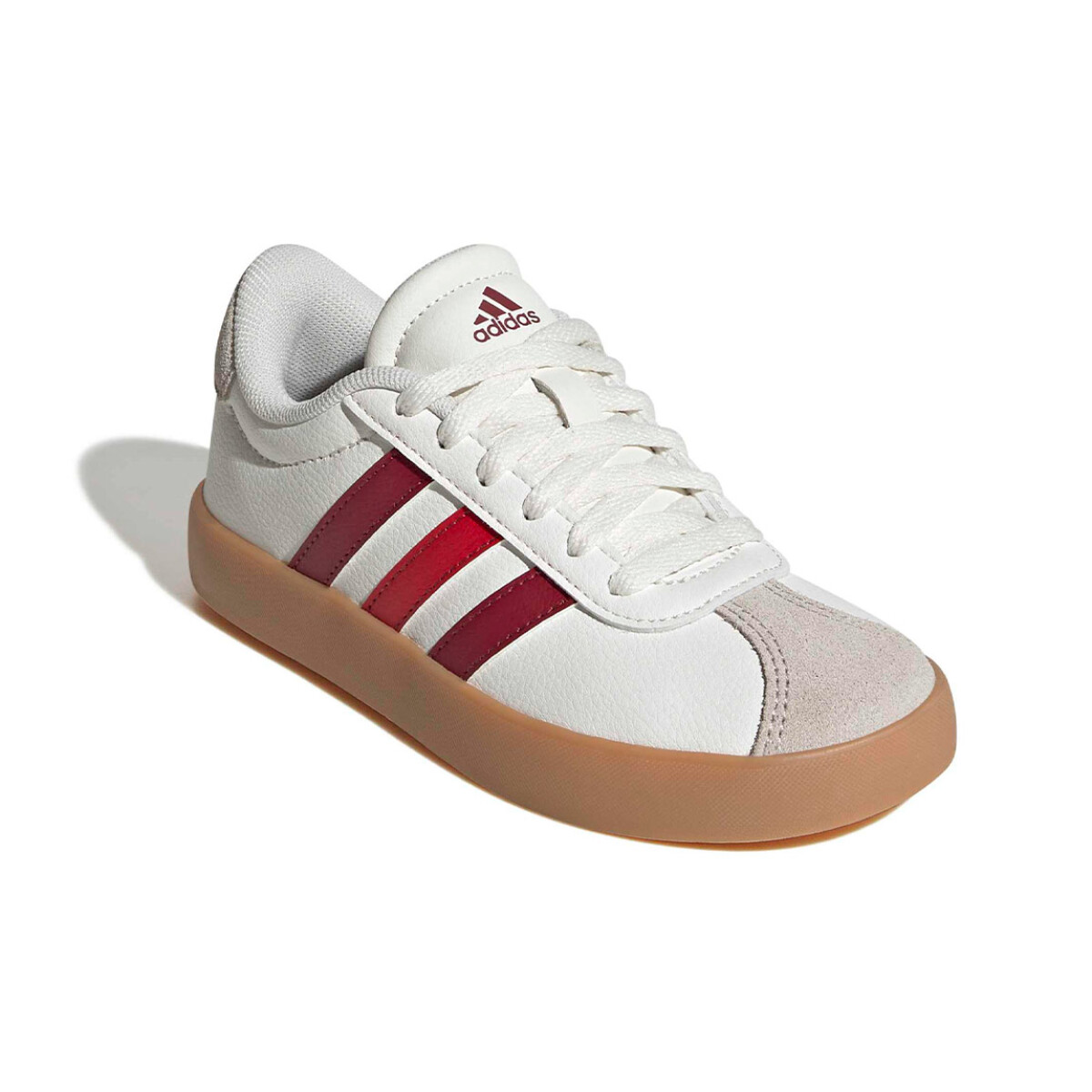 Championes Niños Adidas Vl Court 3.0 - Blanco-bordo 