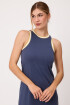 VESTIDO LARGO SOLINA POLANCO Azul