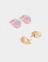 Aros Sets Gota Set De Aros Gota - Dorado