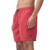 Quiksilver Short Volley LIRIO Hombre - Rojo Rojo