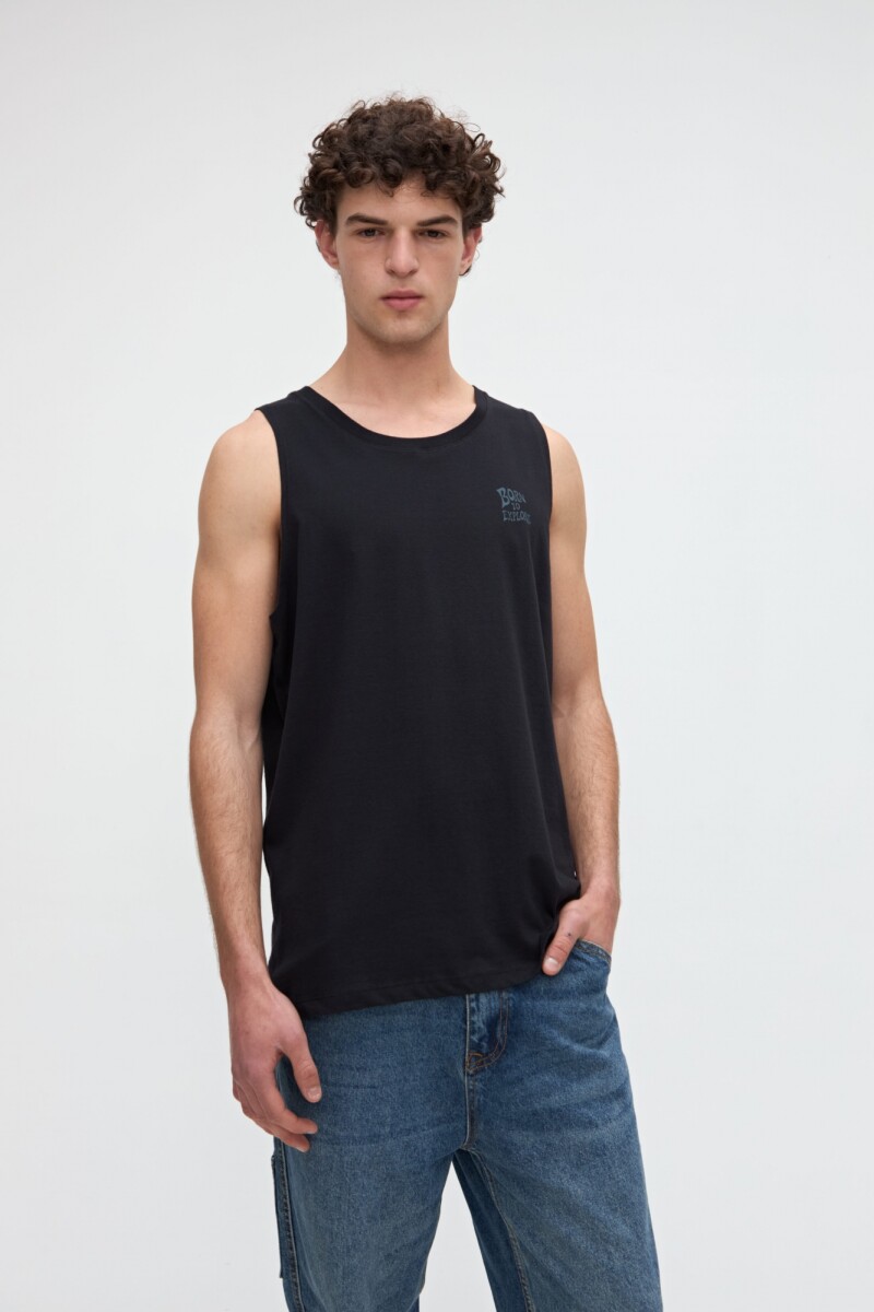 Musculosa Vallejo - Negro 