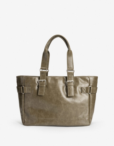 Shopper Cartera Formato Shopper - Verde Militar