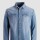 Camisa Sheridan Denim Clásica Con Broches Medium Blue Denim