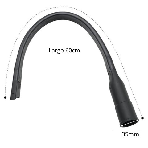 Accesorio Rincón, Punta Lanza Aspiradora Largo 60cm x 35mm Accesorio Rincón, Punta Lanza Aspiradora Largo 60cm x 35mm