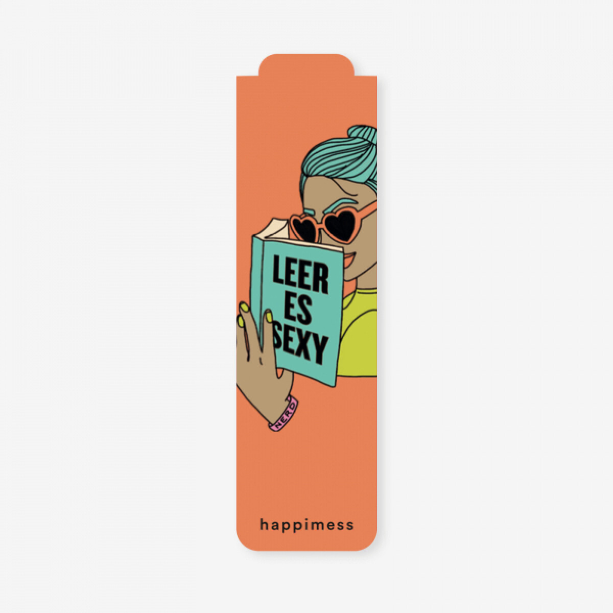 Marcalibros señalador imantado - Leer es sexy 