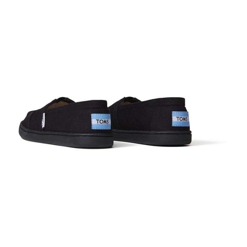 Youth Alpargata Canvas - Niños Black