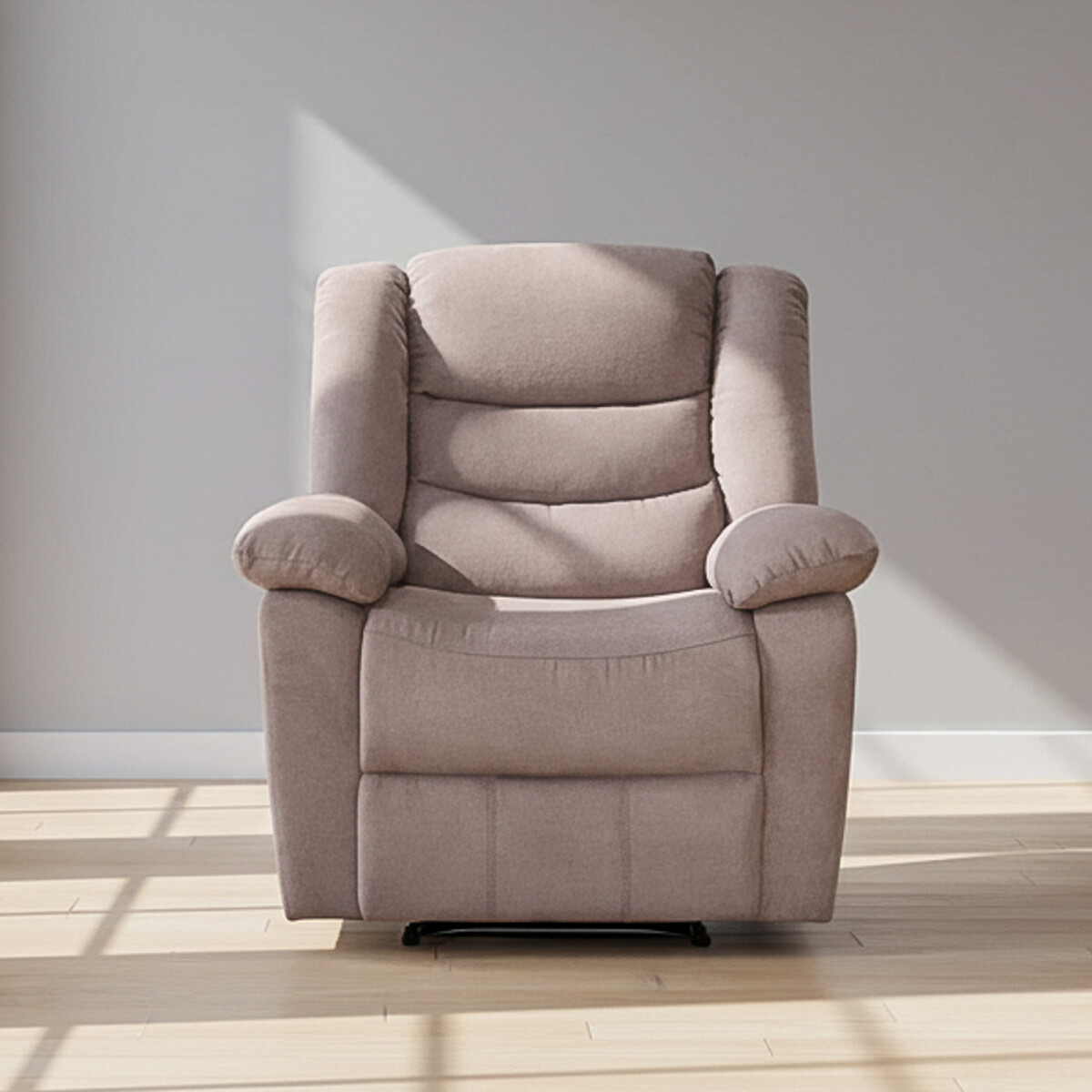 RECLINER ELÉCTRICO - TELA MARRON MARSELLA II TAUPE 